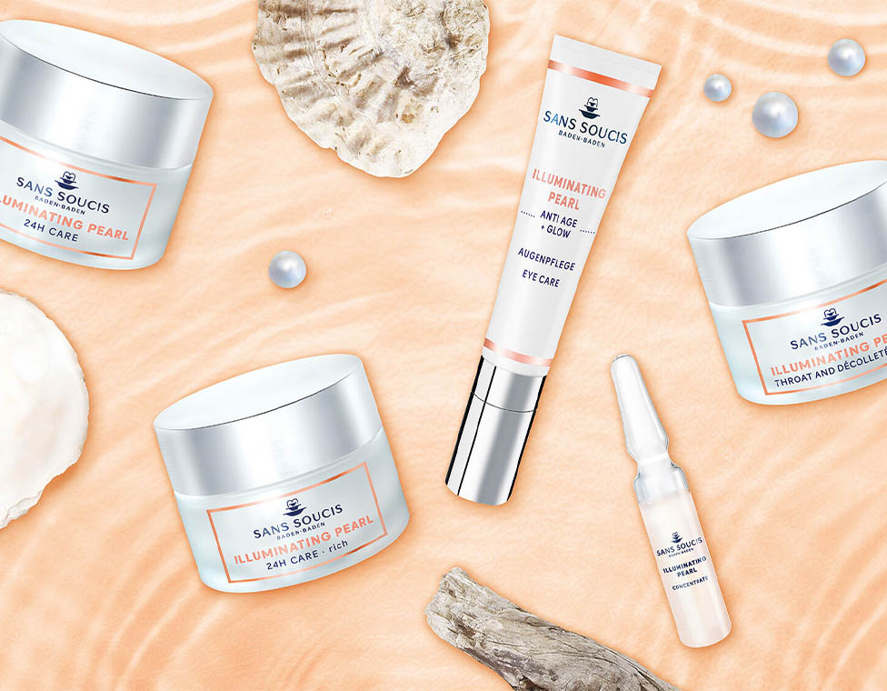 Illuminating Pearl Cosmética Natural iluminadora antiedad Sans Soucis