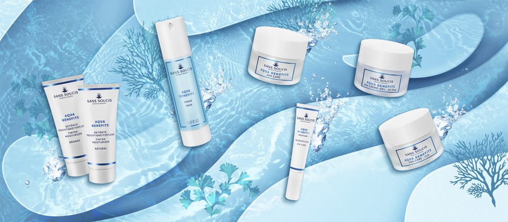 Aqua benefits cosmetica alemana natural SansSoucis