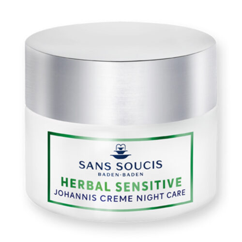 Herbal semsitive johannis crema de noche cosmética alemana natural SansSoucis