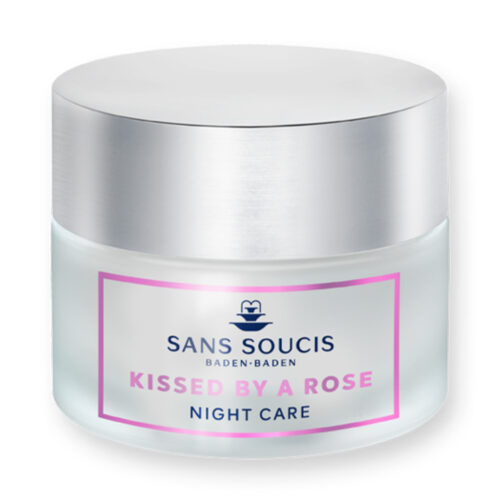 Kissed by a rose cuidado facial de noche cosmética alemana natural SansSoucis