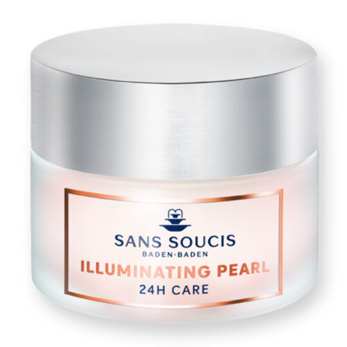 Perla iluminadora crema facial 24 horas cosmética alemana natural SansSoucis