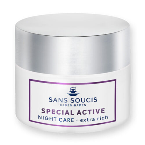 Special active crema facial de noche-extra rich cosmética alemana natural SansSoucis