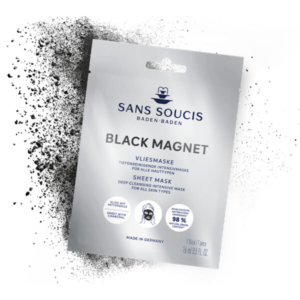 sheet masks mascarillas clarificante, hidratante y energético cosmética alemana natural Sans Soucis