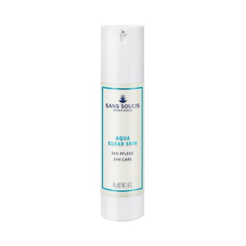Aqua Clear Skin cuidado facial 24 horas cosmética alemana natural SansSoucis