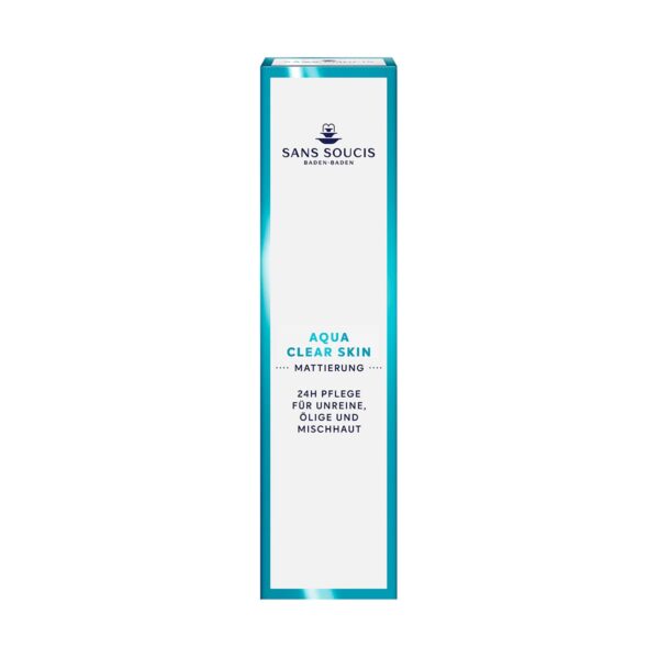 Aqua Clear Skin cuidado facial 24 horas cosmética alemana natural SansSoucis