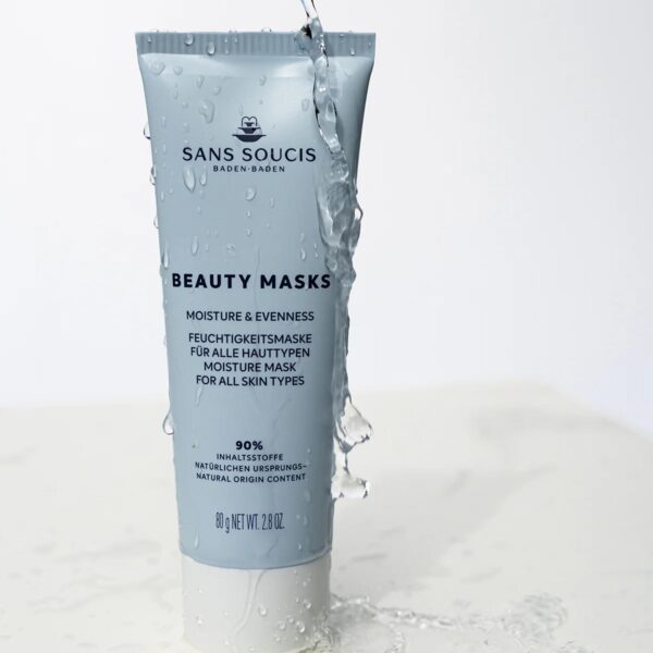 Beauty Masks Moisture Evenness mascarilla hidratante acido hialunorico sans soucis