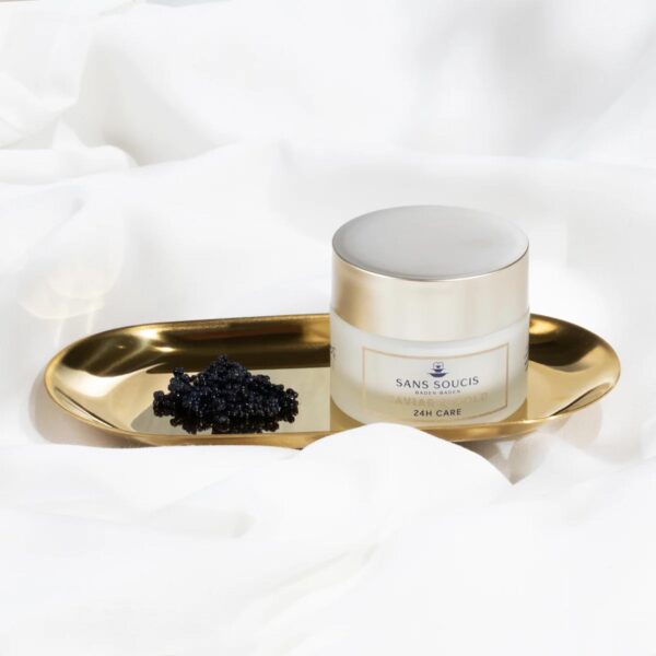 Caviar and gold crema de cara 24h cosmética alemana natural SansSoucis