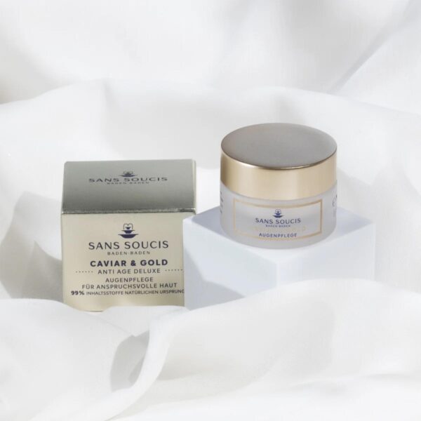 Caviar and gold cuidado de ojos cosmética alemana natural SansSoucis