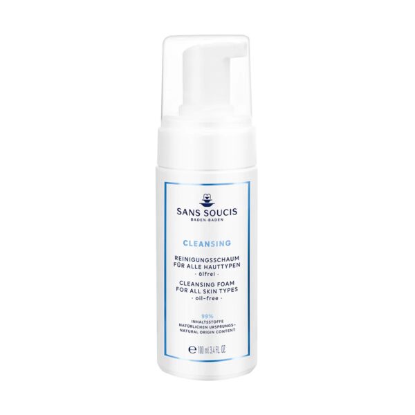 Cleasing Espuma limpiadora sin aceite cosmética alemana natural Sans Soucis