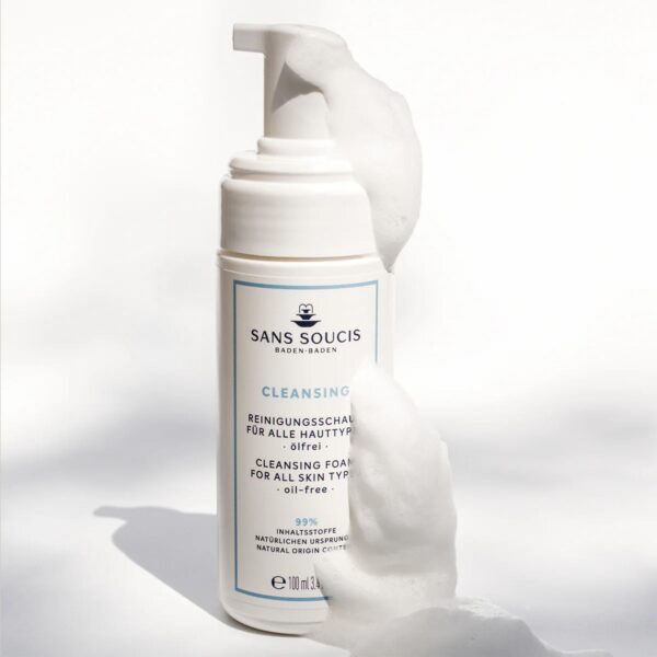 Cleasing Espuma limpiadora sin aceite cosmética alemana natural Sans Soucis