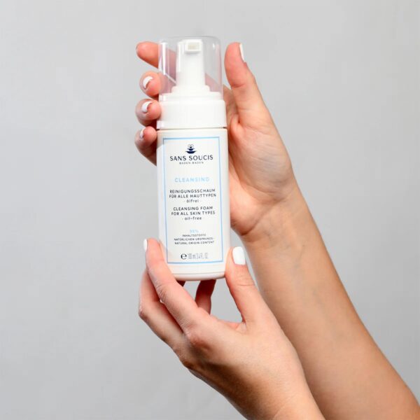 Cleasing Espuma limpiadora sin aceite cosmética alemana natural Sans Soucis