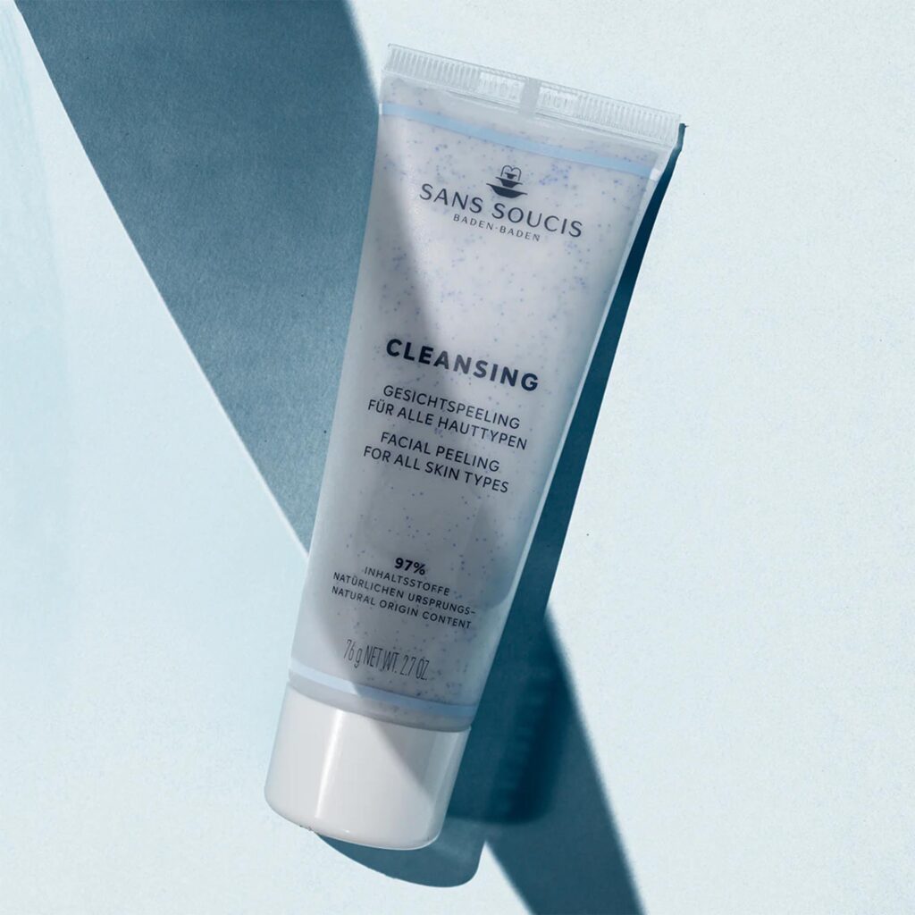 Cleasing Peeling facial cosmética alemana natural Sans Soucis