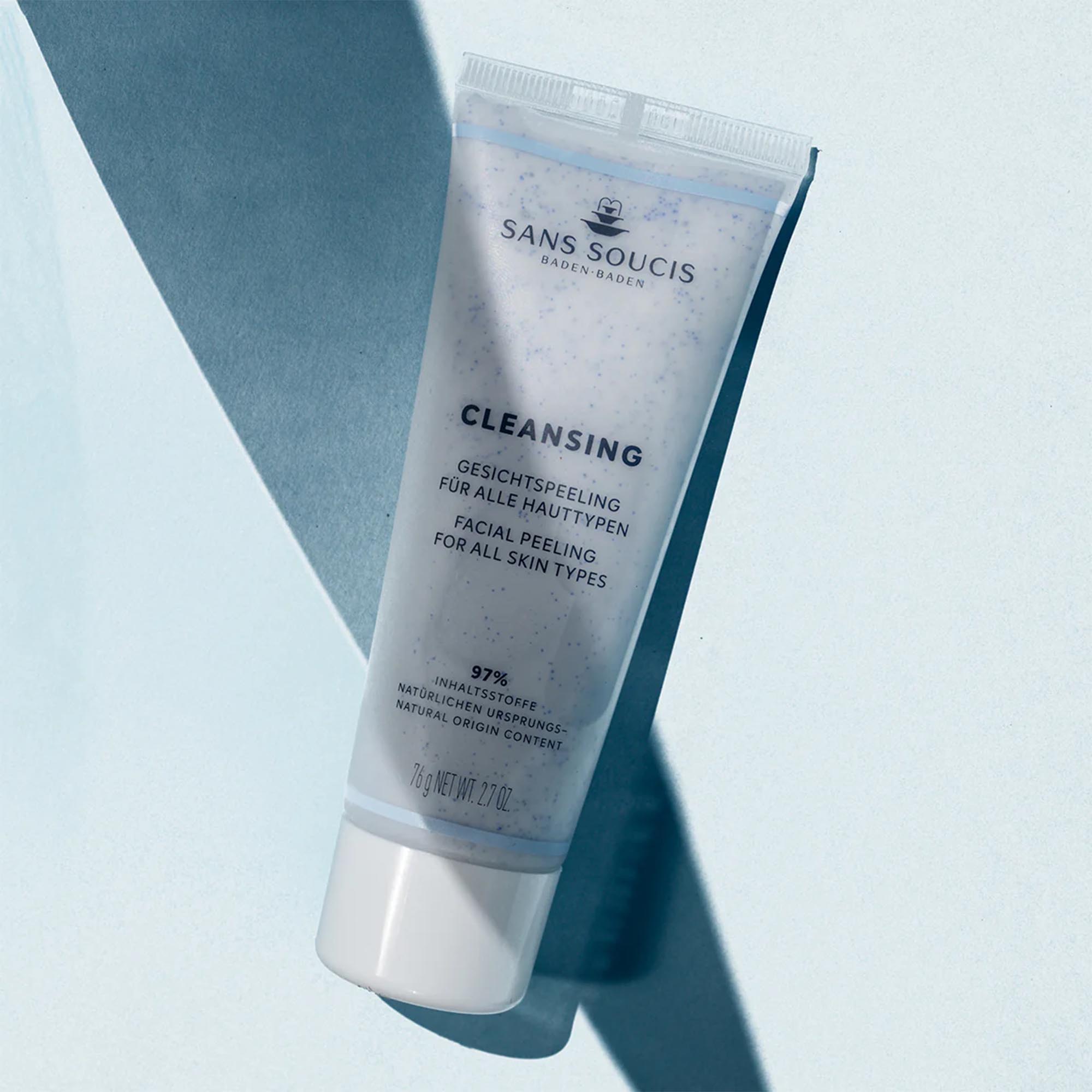 Cleasing Peeling facial cosmética alemana natural Sans Soucis