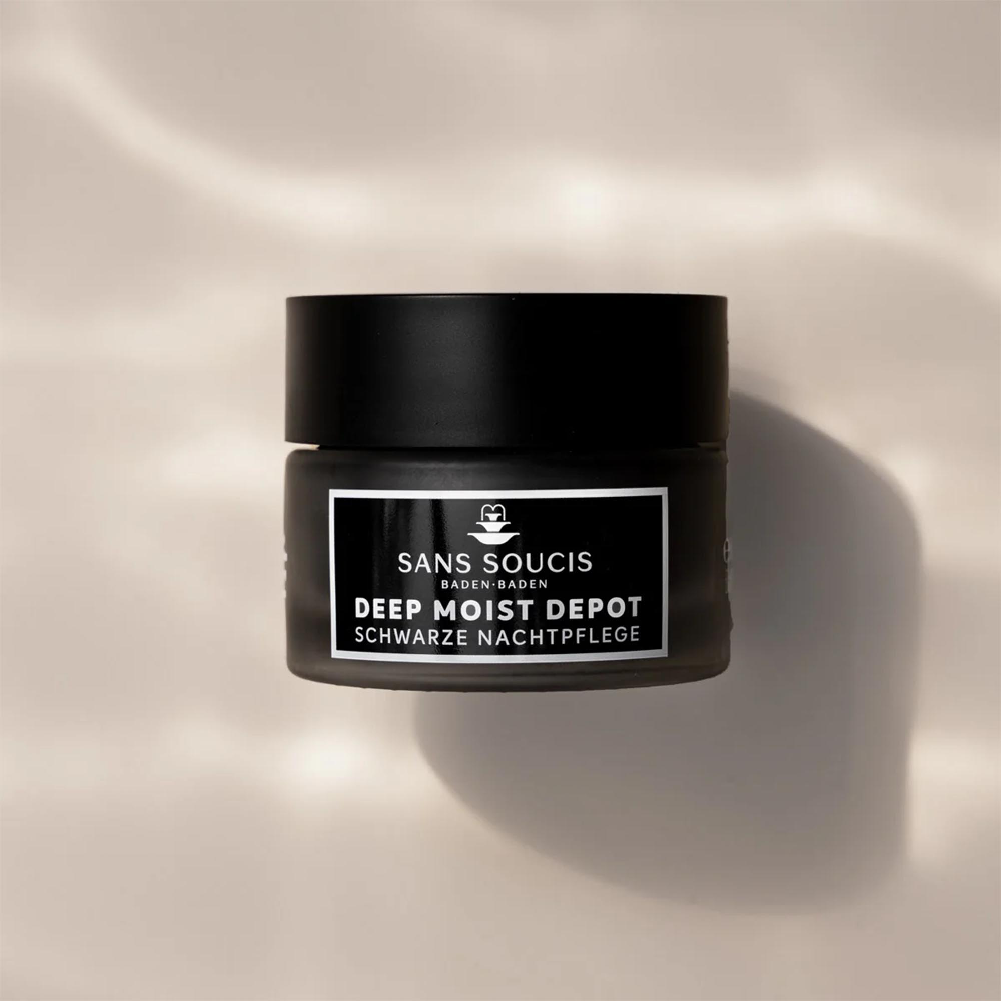 Deep moist depot crema cuidado de noche cosmética alemana natural SansSoucis