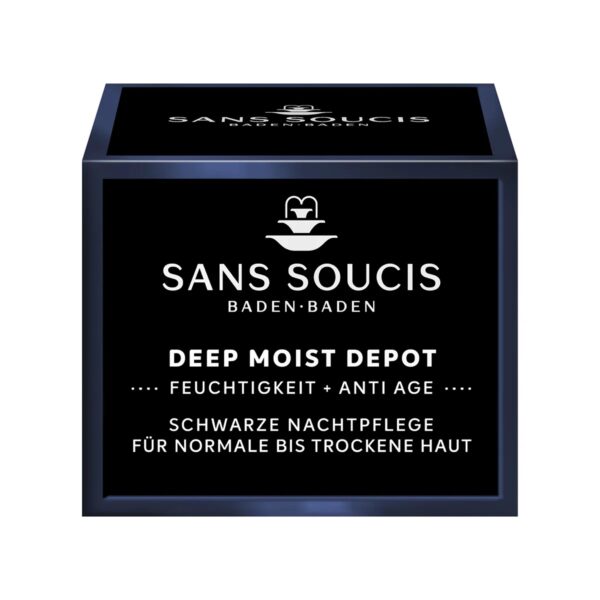 Deep moist depot crema cuidado de noche cosmética alemana natural SansSoucis