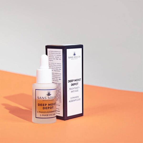 Deep moist depot cuidado de ojos cosmética alemana natural SansSoucis