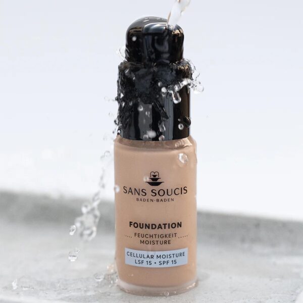 Foundation Cellular Moisture base de maquillaje hidratación celular sans soucis