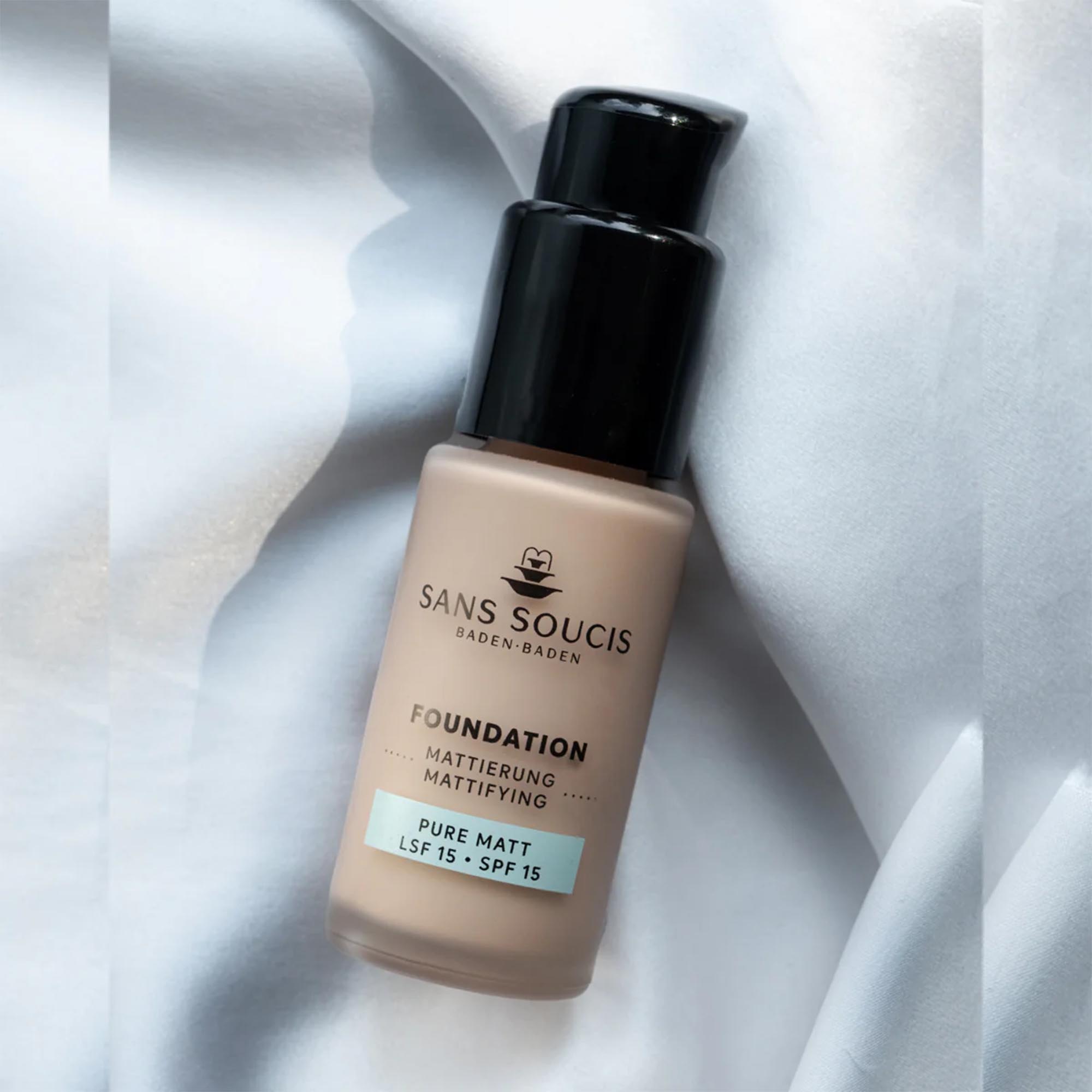 Foundation Pure Matt 50 Tanned Rose base maquillaje sans soucis