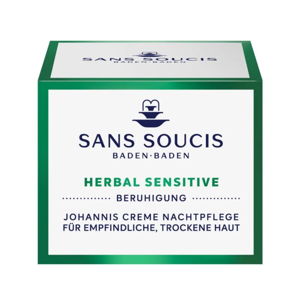 Herbal sensitive johannis crema de noche cosmética alemana natural SansSoucis