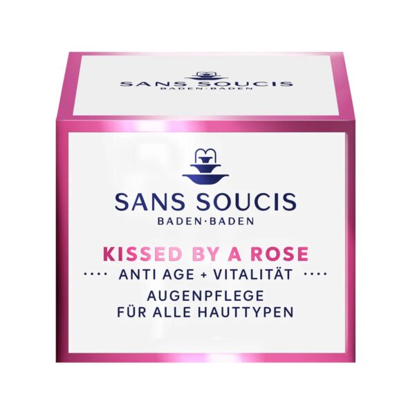 Kissed by a rose cuidado de ojos cosmética alemana natural SansSoucis