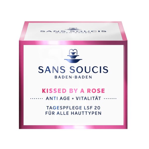 Kissed by a rose cuidado facial de día fps 20 cosmética alemana natural SansSoucis
