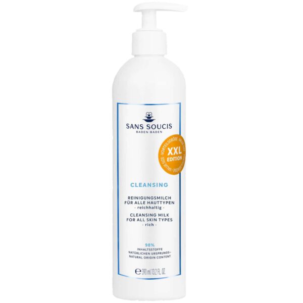 leche limpiadora pieles cremosa crema xxl sans soucis