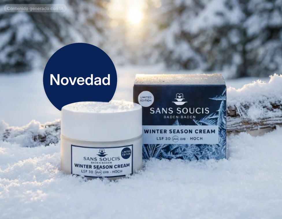 Sans Soucis Winter Season Cream SPF 30 sobre la nieve