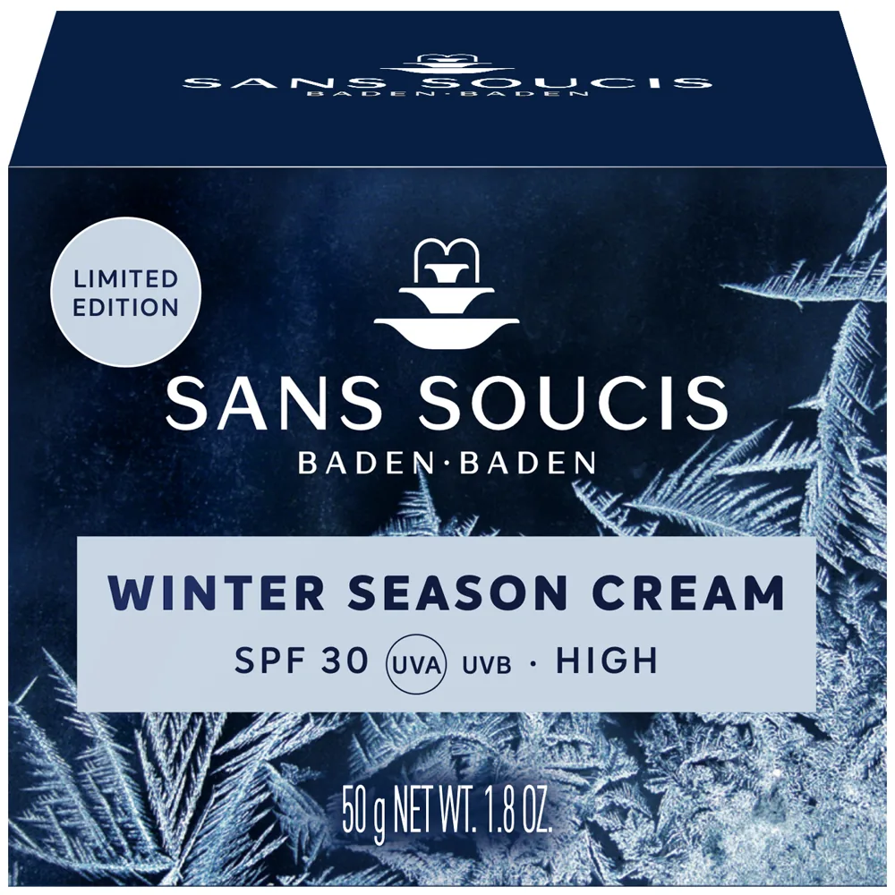 Caja de Sans Soucis Winter Season Cream SPF 30 Edición Limitada